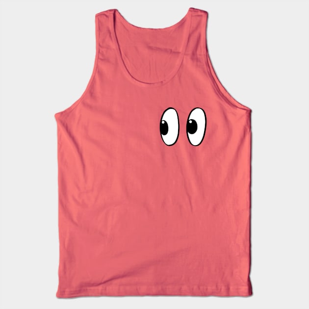 *Eye Emoji* Tank Top by Katatomicart